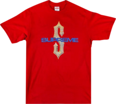 Футболка Supreme Diamonds T-Shirt &apos;Red&apos;, красный