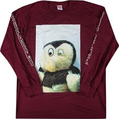 Лонгслив Supreme x Mike Kelley Ahh...Youth! Long-Sleeve Tee &apos;Burgundy&apos;, красный