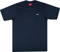 Футболка Supreme Reflective Small Box T-Shirt &apos;Navy&apos;, синий