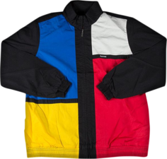 Куртка Supreme Color Blocked Track Jacket &apos;Black&apos;, черный