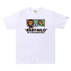 Футболка BAPE Baby Milo Soccer Tee &apos;White&apos;, белый