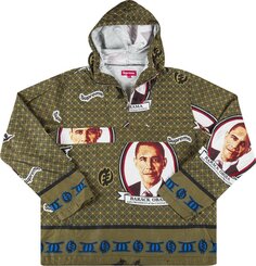 Анорак Supreme Obama Anorak &apos;Green&apos;, зеленый