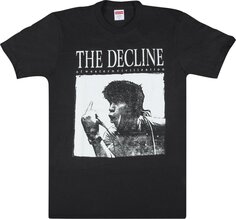 Футболка Supreme Decline Of Western Civilization T-Shirt &apos;Black&apos;, черный