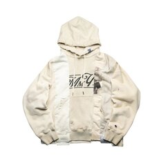 Худи Maison Mihara Yasuhiro Vertical Switching Hoodie &apos;White&apos;, белый