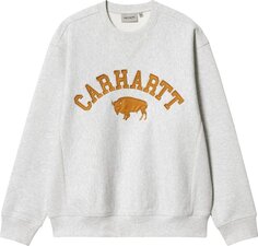 Толстовка Carhartt WIP Locker Sweatshirt &apos;Ash Heather&apos;, серый