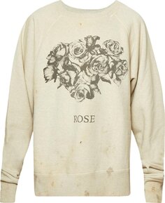 Толстовка Saint Michael Rose Crewneck Sweatshirt &apos;Grey&apos;, серый