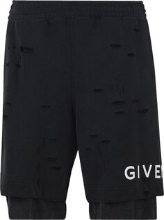 Шорты Givenchy Board Fit Hole Shorts &apos;Black&apos;, черный