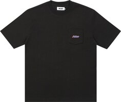 Футболка Palace Embroidered Pocket T-Shirt &apos;Black&apos;, черный