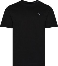Футболка Marine Serre Organic Regular T-Shirt &apos;Black&apos;, черный