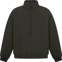 Пуховик Fear of God Essentials Nylon Puffer Jacket &apos;Off Black&apos;, черный