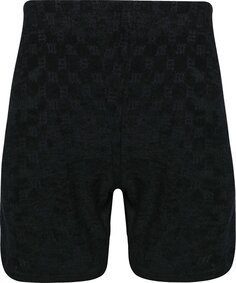 Шорты MISBHV Towelling Monogram Shorts &apos;Black&apos;, черный