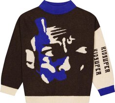 Свитер KidSuper Faces Sweater &apos;Black&apos;, черный