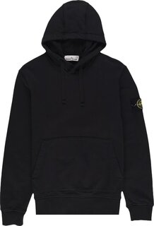 Толстовка Stone Island Hooded Sweatshirt &apos;Black&apos;, черный