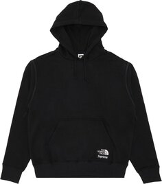 Толстовка Supreme x The North Face Convertible Hooded Sweatshirt &apos;Black&apos;, черный