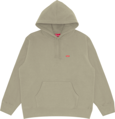 Толстовка Supreme Small Box Hooded Sweatshirt &apos;Olive&apos;, зеленый