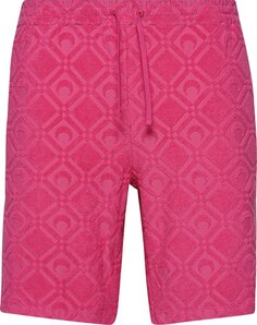 Шорты Marine Serre Regenerated Sponge Jacquard Sporty Short &apos;Fuschia&apos;, синий