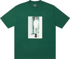 Футболка Palace American Psycho T-Shirt &apos;Huntsman&apos;, зеленый
