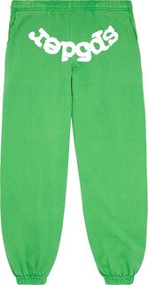 Спортивные брюки Sp5der Classic Sweatpant &apos;Slime Green&apos;, зеленый