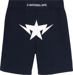 Спортивные шорты BAPE Twinsta Sweatshorts &apos;Navy&apos;, синий