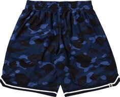 Шорты BAPE Color Camo Wide Fit Basketball Shorts &apos;Navy&apos;, синий