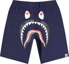 Спортивные шорты BAPE Shark Sweatshorts &apos;Navy&apos;, синий