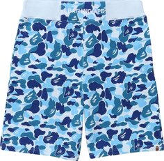Спортивные шорты BAPE ABC Camo Sweatshorts &apos;Blue&apos;, синий