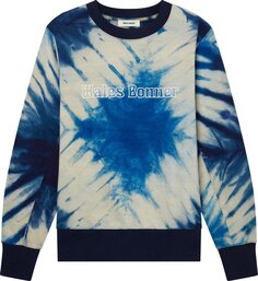Толстовка Wales Bonner Tie Dye Fleece Original Sweatshirt &apos;Blue Multicolor&apos;, синий