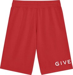 Спортивные шорты Givenchy Sweatshort &apos;Vermillion Red&apos;, красный