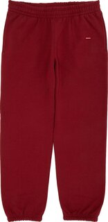 Спортивные брюки Supreme Small Box Sweatpant &apos;Dark Red&apos;, красный