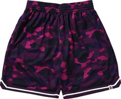 Шорты BAPE Color Camo Wide Fit Basketball Shorts &apos;Purple&apos;, фиолетовый