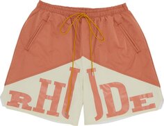 Шорты Rhude Yachting Short &apos;Clementine/Creme&apos;, оранжевый