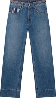 Джинсы Wales Bonner Organic Denim Miles Jeans &apos;Blue&apos;, синий