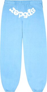 Спортивные брюки Sp5der Classic Sweatpant &apos;Sky Blue&apos;, синий