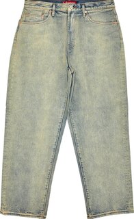 Джинсы Supreme Baggy Jean &apos;Dirty Indigo&apos;, синий