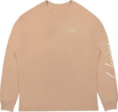 Футболка Air Jordan x Union Long-Sleeve T-Shirt &apos;Beige/Coconut Milk&apos;, кремовый