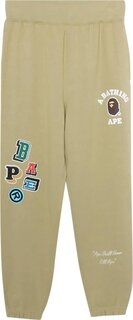 Брюки BAPE Multi Fonts Sweat Pants &apos;Beige&apos;, кремовый