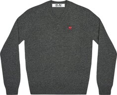 Пуловер Comme des Garçons PLAY Pullover Knit &apos;Charcoal&apos;, серый