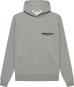 Худи Fear of God Essentials Hoodie &apos;Dark Oatmeal&apos;, серый