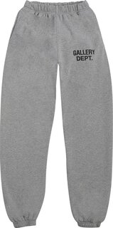 Спортивные брюки Gallery Dept. GD English Logo Sweatpants &apos;Heather Grey&apos;, серый