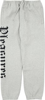 Спортивные брюки Pleasures Burnout Sweatpants &apos;Grey&apos;, серый