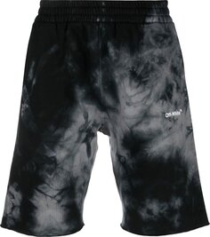 Спортивные шорты Off-White Diag Tie Dye Sweatshorts &apos;Warm Grey/White&apos;, серый