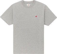 Футболка New Balance MADE In USA Core T-Shirt &apos;Athletic Grey&apos;, серый