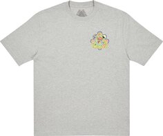 Футболка Palace Bun 5G T-Shirt &apos;Grey Marl&apos;, серый