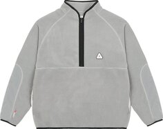 Куртка Palace Polartec 1/4 Zip Jacket &apos;Grey&apos;, серый