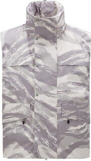 Жилет Moncler Genius Hyke Vanil Print Vest &apos;Grey&apos;, серый