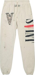 Спортивные брюки Saint Michael x Vlone Sweatpant &apos;Grey&apos;, серый