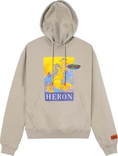 Худи Heron Preston Heron Hoodie &apos;Grey/Yellow&apos;, серый