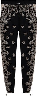 Спортивные брюки Amiri Bandana Bleach Sweatpants &apos;Black&apos;, черный