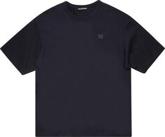 Футболка Acne Studios Face Logo Patch T-Shirt &apos;Black&apos;, черный