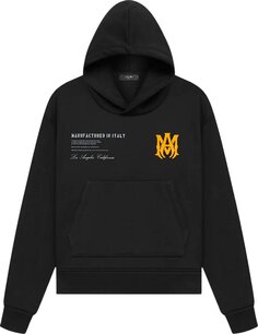 Худи Amiri Military Specs Stencil Hoodie &apos;Black&apos;, черный